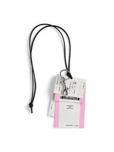 Balenciaga Men's Charm / Keychain Train Ticket | Thumbnail 1 Balenciaga Men's Charm / Keychain Train Ticket | Thumbnail 1