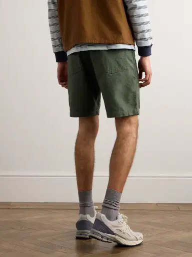 OrSlow Slim-Fit Straight-Leg Cotton Cargo Shorts - Men | Thumbnail 3