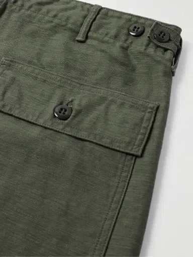OrSlow Slim-Fit Straight-Leg Cotton Cargo Shorts - Men | Thumbnail 4