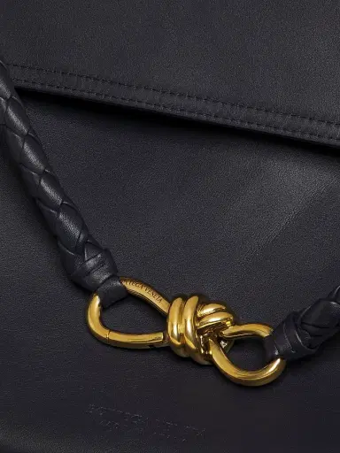 Bottega Veneta Women's Ciao Ciao Medium Leather Top Handle Bag - Nocturnal Muse Brass | Thumbnail 7 Bottega Veneta Women's Ciao Ciao Medium Leather Top Handle Bag - Nocturnal Muse Brass | Thumbnail 7