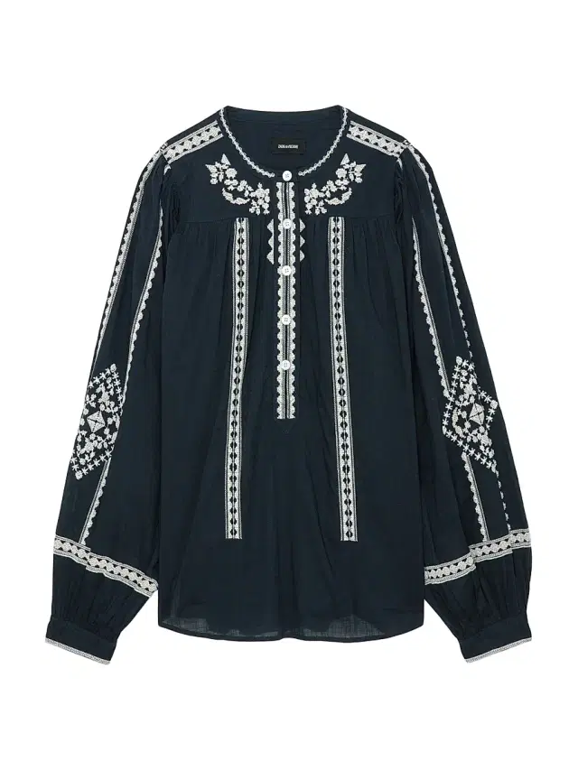 Zadig & Voltaire Women's Tigy Cotton Blouse - Encre