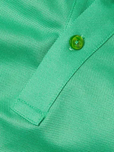 Eton Men's Cotton Piqué Polo Shirt - Green - Size XXL | Thumbnail 6