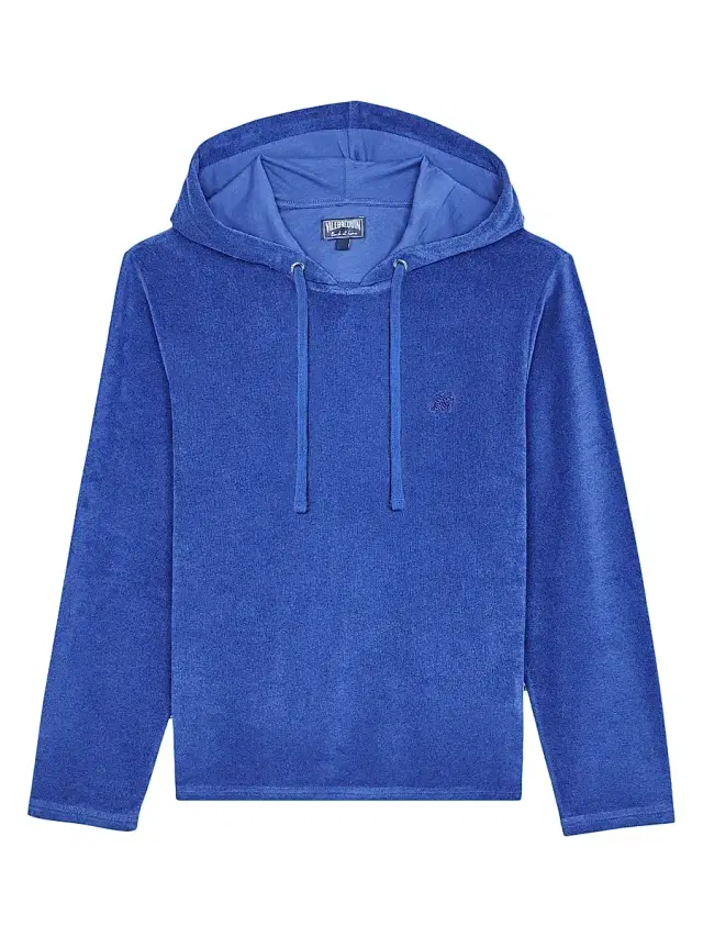Men's Terry Cotton-Nylon Hoodie - Marrakech