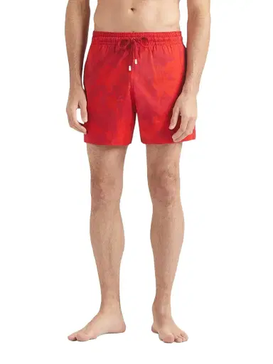 Vilebrequin Men's Flower Power Stretch Swim Shorts - Lipstick - Size XXL | Thumbnail 3 Vilebrequin Men's Flower Power Stretch Swim Shorts - Lipstick - Size XXL | Thumbnail 3