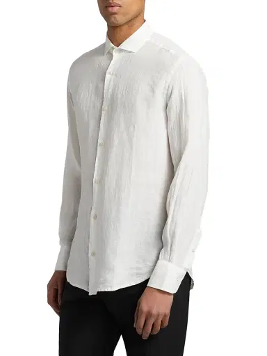 MC2 Saint Barth Men's Pamplona Linen Shirt | Thumbnail 4 MC2 Saint Barth Men's Pamplona Linen Shirt | Thumbnail 4
