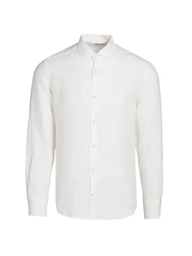Men's Pamplona Linen Shirt - Linen White