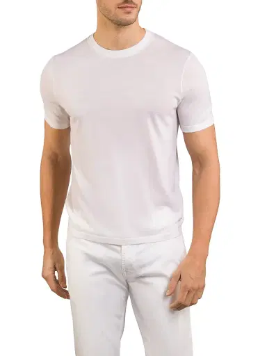 Stefano Ricci Men's Crewneck Sweater - White - Size 48 | Thumbnail 2 Stefano Ricci Men's Crewneck Sweater - White - Size 48 | Thumbnail 2