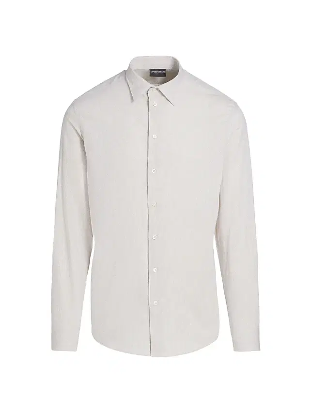 Men's Linen-Cotton Cross-Stitch Shirt - Tan - Size XXL