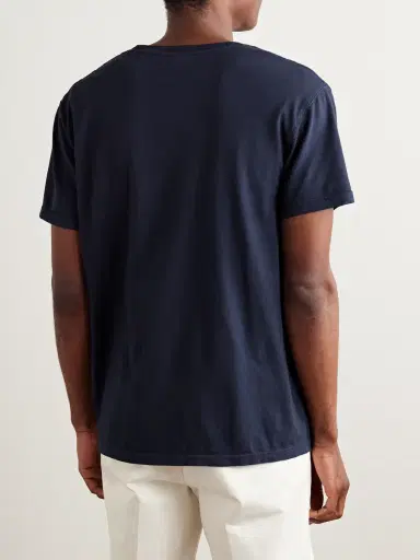 Noah Core Logo-Print Cotton-Jersey T-Shirt - Men | Thumbnail 4
