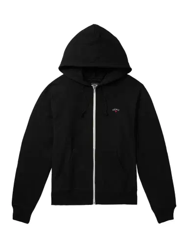 Noah Logo-Embroidered Cotton-Jersey Zip-Up Hoodie - Men | Thumbnail 1