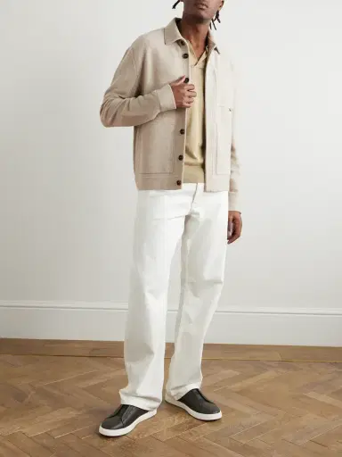 Zegna Wool, Cashmere, Linen and Silk-Blend Chore Jacket - Men | Thumbnail 2 Zegna Wool, Cashmere, Linen and Silk-Blend Chore Jacket - Men | Thumbnail 2