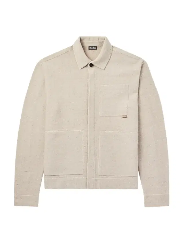 Zegna Wool, Cashmere, Linen and Silk-Blend Chore Jacket - Men