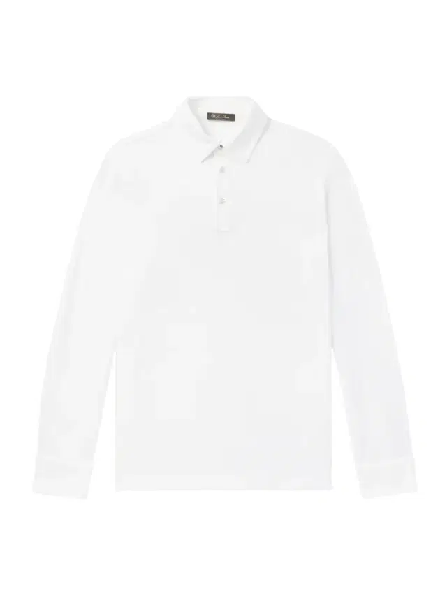 Loro Piana Cotton-Piqué Polo Shirt - Men