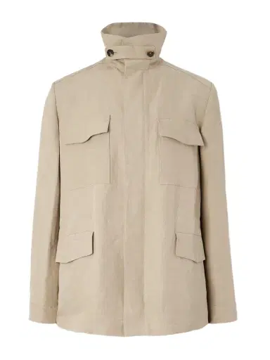 Loro Piana Linen and Silk-Blend Field Jacket - Men | Thumbnail 1 Loro Piana Linen and Silk-Blend Field Jacket - Men | Thumbnail 1