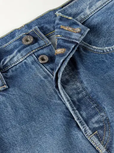 KAPITAL Monkey CISCO Straight-Leg Distressed Embroidered Jeans - Men | Thumbnail 6