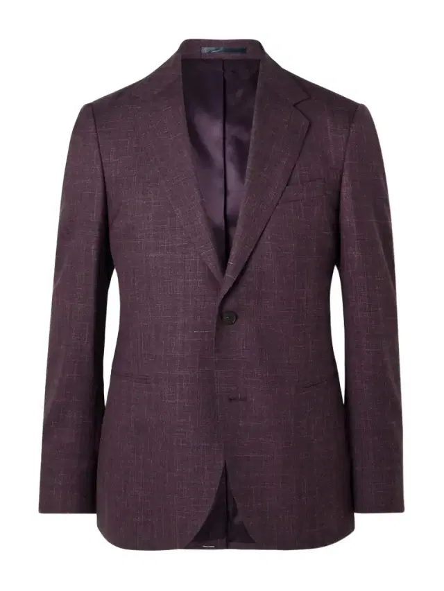MR P. Slim-Fit Virgin Wool, Silk and Linen-Blend Suit Jacket - Men