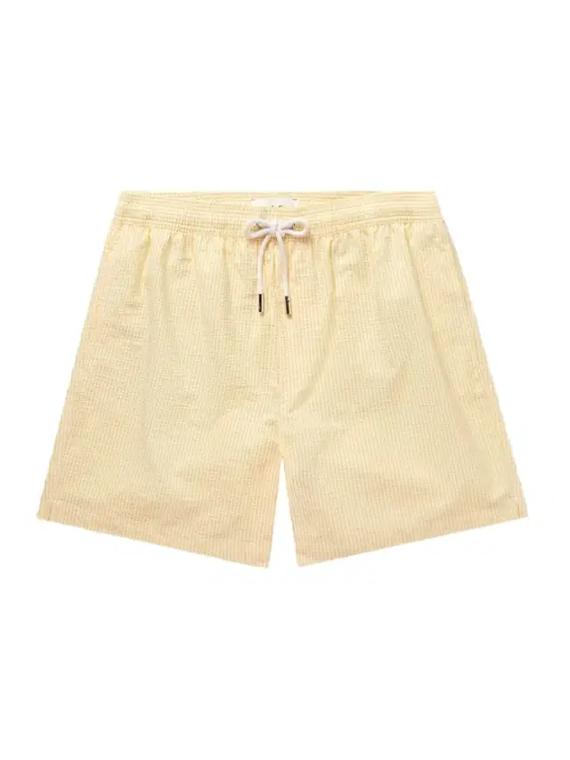 MR P. Straight-Leg Mid-Length Striped Seersucker Swim Shorts - Men