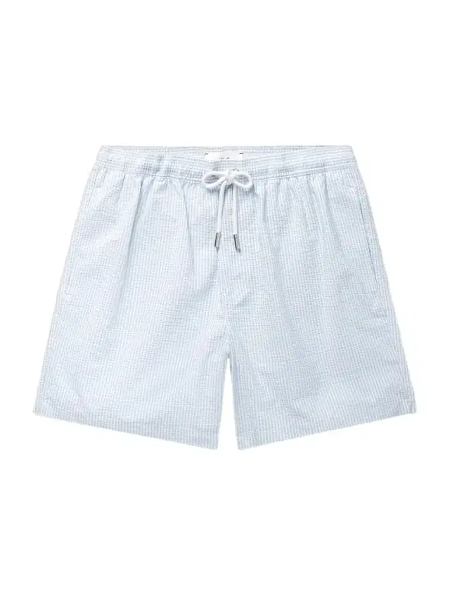 MR P. Straight-Leg Mid-Length Striped Seersucker Swim Shorts - Men
