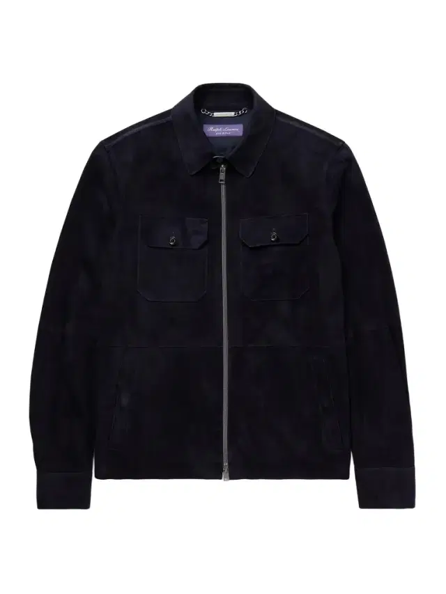 Suede Bomber Jacket - Men