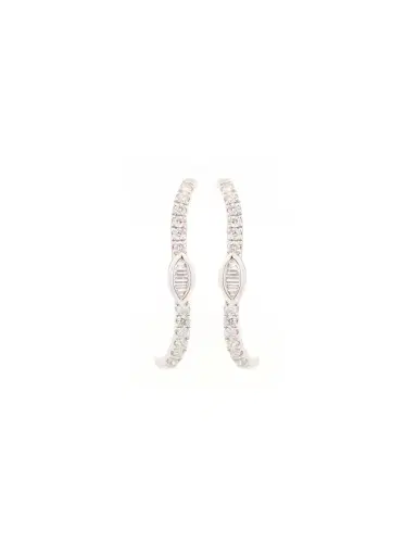 Wish Fine Jewelry 0.34ct Diamond 18K Gold Earrings | Thumbnail 1 Wish Fine Jewelry 0.34ct Diamond 18K Gold Earrings | Thumbnail 1