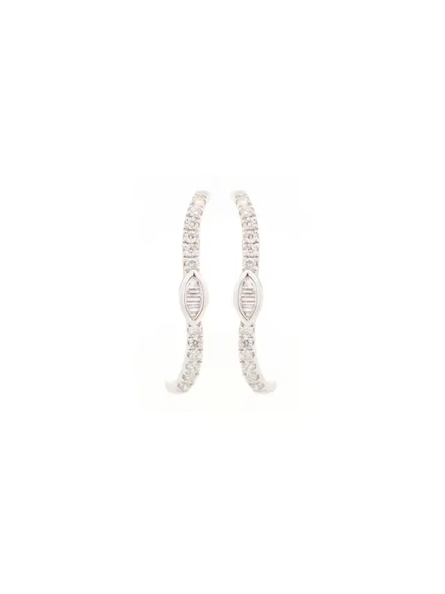 Wish Fine Jewelry 0.34ct Diamond 18K Gold Earrings