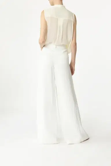 TWP Dee's Coated Linen Trouser | Thumbnail 4