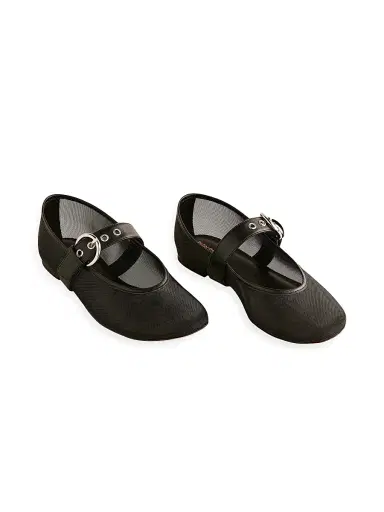 Reformation Women's Bethany Mesh Ballet Flats - Black - Size 10.5 | Thumbnail 2 Reformation Women's Bethany Mesh Ballet Flats - Black - Size 10.5 | Thumbnail 2