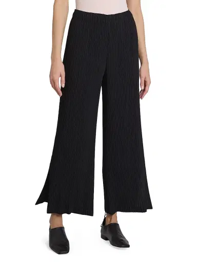 Issey Miyake Women's Hatching Plissé Pants - Black - Size XS | Thumbnail 3 Issey Miyake Women's Hatching Plissé Pants - Black - Size XS | Thumbnail 3
