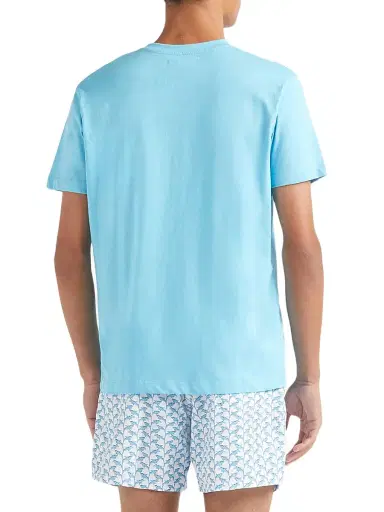 Vilebrequin Men's Logo Cotton Jersey Crewneck T-Shirt | Thumbnail 5
