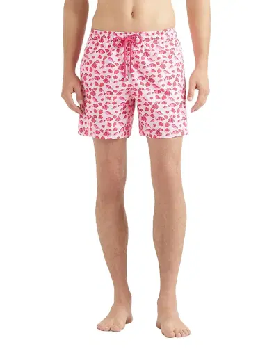 Vilebrequin Men's Fishy Dance Swim Shorts - Pivoine - Size XL | Thumbnail 3 Vilebrequin Men's Fishy Dance Swim Shorts - Pivoine - Size XL | Thumbnail 3