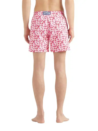 Vilebrequin Men's Fishy Dance Swim Shorts - Pivoine - Size XL | Thumbnail 4 Vilebrequin Men's Fishy Dance Swim Shorts - Pivoine - Size XL | Thumbnail 4