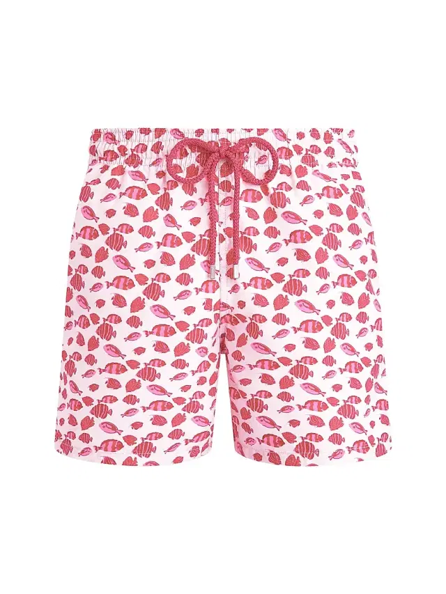 Men's Fishy Dance Swim Shorts - Pivoine