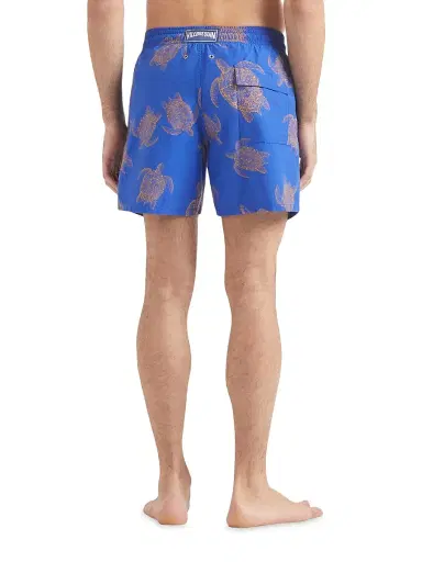 Vilebrequin Men's Tortues Galuchat Swim Shorts - Marrakech | Thumbnail 4