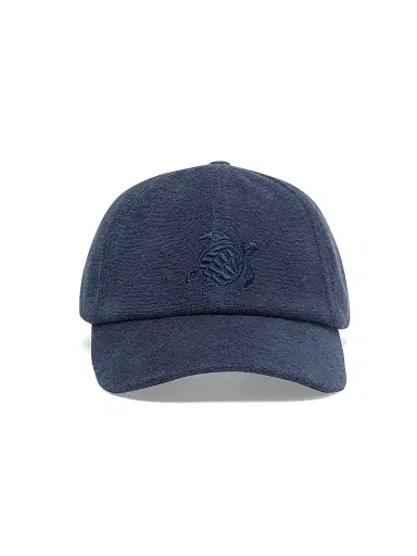 Vilebrequin Men's Terry Logo-Embroidered Baseball Cap - Bleu Marine | Thumbnail 3