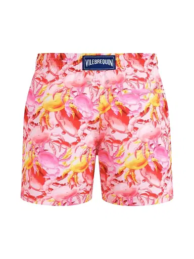 Vilebrequin Men's Crab Balloons Light Swim Shorts - Pivoine - Size XXL | Thumbnail 2 Vilebrequin Men's Crab Balloons Light Swim Shorts - Pivoine - Size XXL | Thumbnail 2