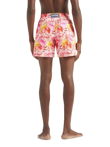 Vilebrequin Men's Crab Balloons Light Swim Shorts - Pivoine - Size XXL | Thumbnail 4 Vilebrequin Men's Crab Balloons Light Swim Shorts - Pivoine - Size XXL | Thumbnail 4