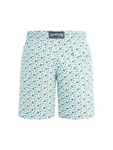 Vilebrequin Men's Micro Ronde Des Tortues Rainbow Stretch Swim Shorts | Thumbnail 2 Vilebrequin Men's Micro Ronde Des Tortues Rainbow Stretch Swim Shorts | Thumbnail 2