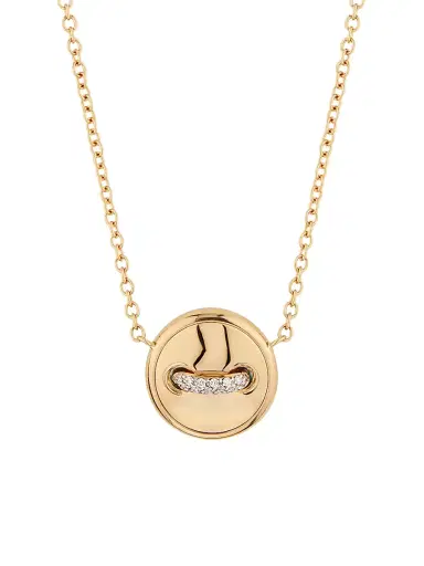 Pomellato Women's Pom Pom Dot 18K Rose Gold, Turquoise & 0.05 TCW Diamond Reversible Pendant Necklace - Rose Gold | Thumbnail 1 Pomellato Women's Pom Pom Dot 18K Rose Gold, Turquoise & 0.05 TCW Diamond Reversible Pendant Necklace - Rose Gold | Thumbnail 1