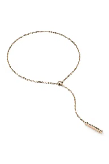 WALTERS FAITH Champagne Diamond Bar Grant Necklace | Thumbnail 3