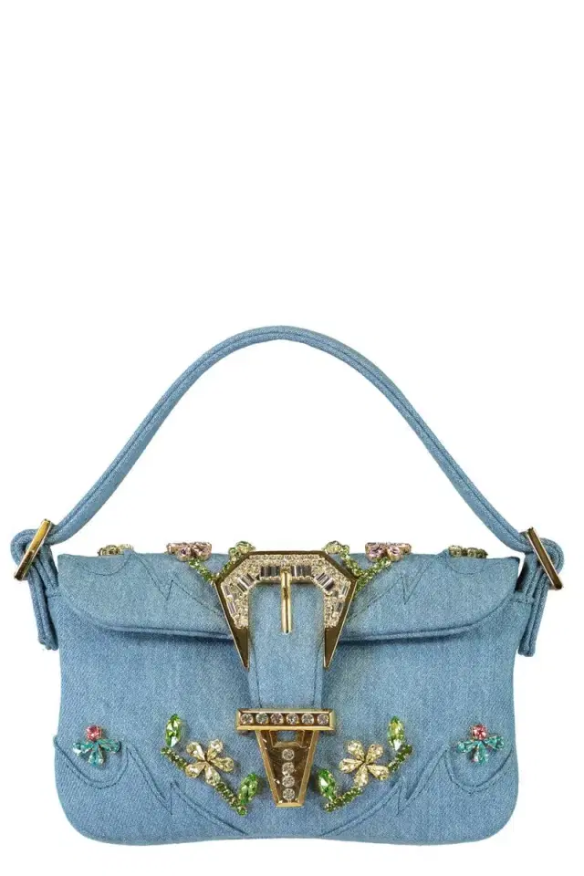 GEDEBE Mini Habibi Bag - Denim