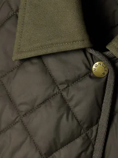 Moncler Chitre Cropped Cotton-canvas Trimmed Padded Quilted Shell Jacket | Thumbnail 5 Moncler Chitre Cropped Cotton-canvas Trimmed Padded Quilted Shell Jacket | Thumbnail 5