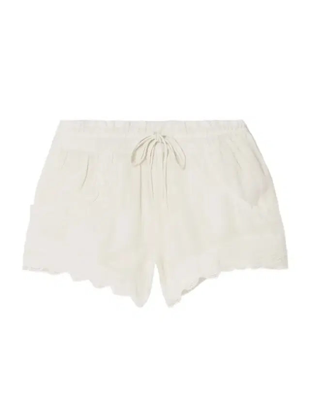 Lola Embroidered Ramie Shorts