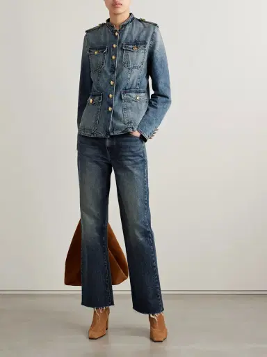 Nili Lotan Geraldine Denim Jacket | Thumbnail 2 Nili Lotan Geraldine Denim Jacket | Thumbnail 2