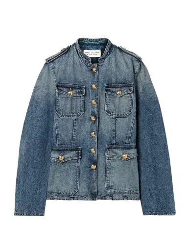 Nili Lotan Geraldine Denim Jacket | Thumbnail 1 Nili Lotan Geraldine Denim Jacket | Thumbnail 1