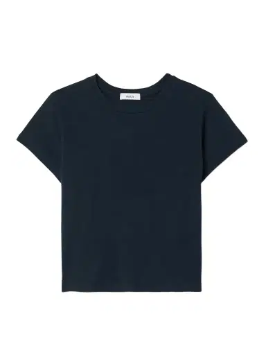 AGOLDE Adine Cropped Organic Cotton-jersey T-shirt | Thumbnail 1 AGOLDE Adine Cropped Organic Cotton-jersey T-shirt | Thumbnail 1