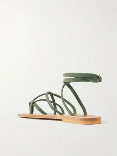 K Jacques St Tropez Zenobie Suede Sandals | Thumbnail 3