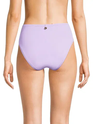 Lilly Pulitzer Women's Yarrow High-Waist Bikini Bottom - Water Hyacinth | Thumbnail 5
