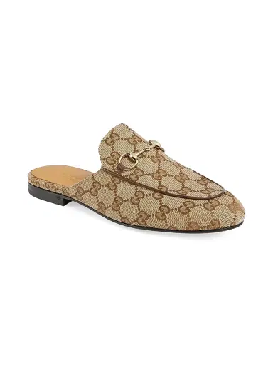 Gucci Women's GG Horsebit Mules - Ebony Nero - Size 11.5 | Thumbnail 2