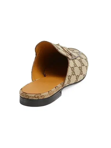 Gucci Women's GG Horsebit Mules - Ebony Nero - Size 11.5 | Thumbnail 3
