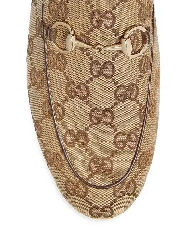Gucci Women's GG Horsebit Mules - Ebony Nero - Size 11.5 | Thumbnail 5